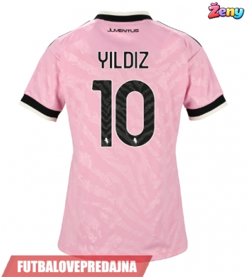 Lacne Ženy Futbalové dres Juventus Kenan Yildiz #10 2026-27 Krátky Rukáv - Preč